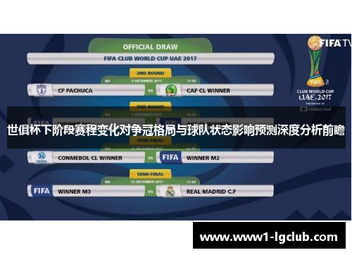 世俱杯下阶段赛程变化对争冠格局与球队状态影响预测深度分析前瞻 世俱杯下阶段赛程变化对争冠格局与球队状态影响预测深度分析前瞻